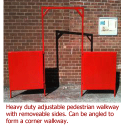 Heavy Duty Adjustable Pedestrian Walkway - Hacketts Ltd, Dudley