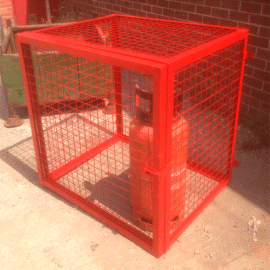 Small Gas Bottle Storage Cage - Hacketts Ltd, Dudley