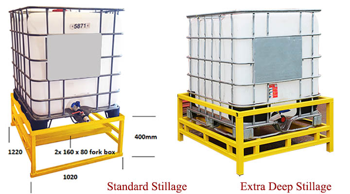 IBC Stillages - Standard and Extra Deep